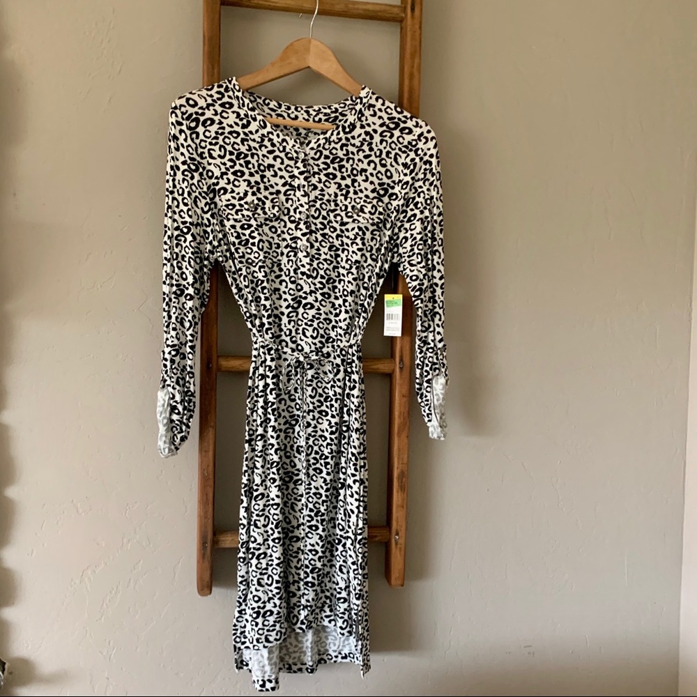 Tab Collar Dress